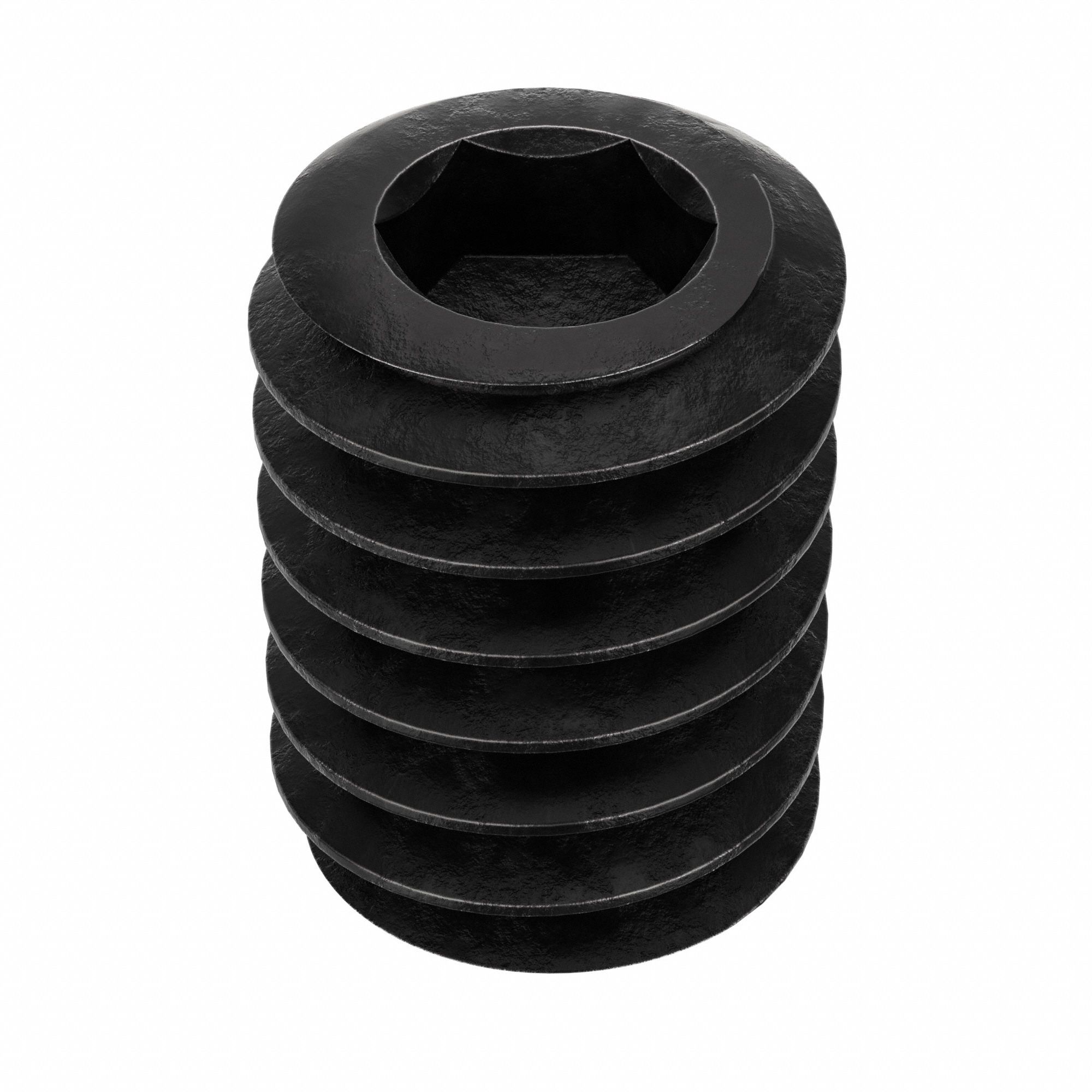Socket SET / GRUB SCREWS Cup Point Black Alloy Steel #4-48 x 1/8" Qty 20 