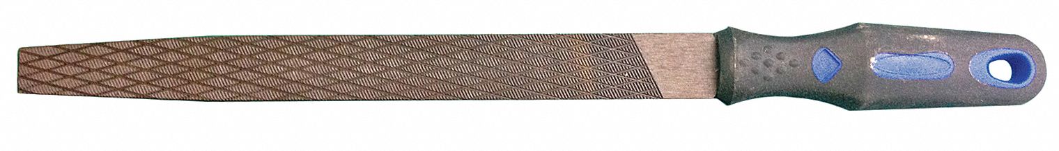 WESTWARD Machinists File: Rectangular, Smooth Cut, 10 in Lg without ...
