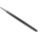 MACHINISTS FILE, TRIANGULAR, 7 IN L, 5/16 IN W, 56 TEETH PER INCH
