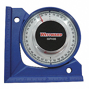 ANGLE FINDER,90 DEG.,5 IN.,BLUE