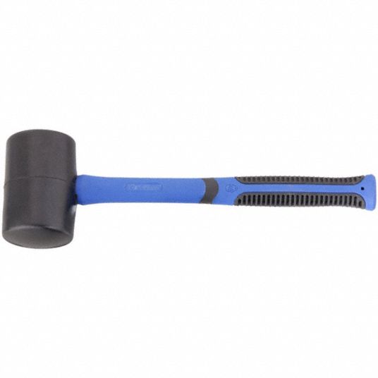 Mini Rubber Mallet with Fiberglass Handle (8 oz)