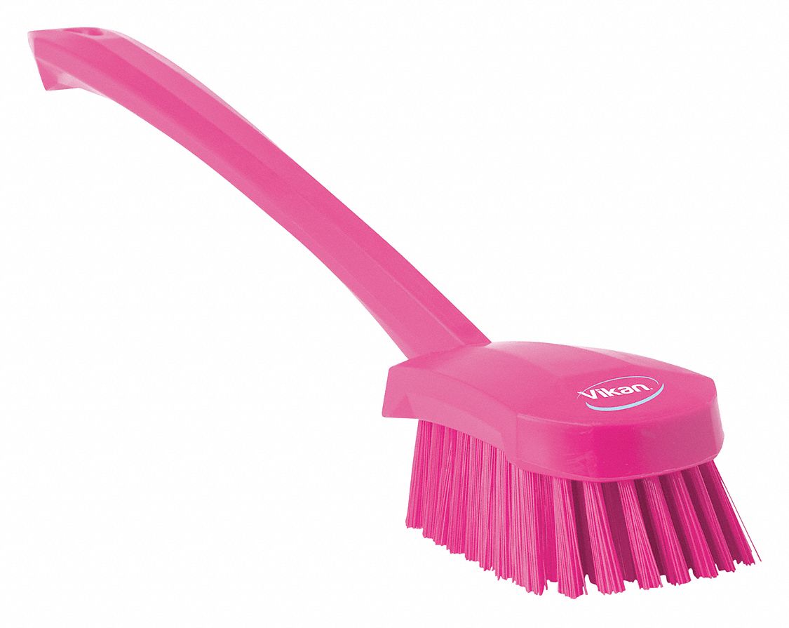 BROSSE A MAIN, MANCHE LONG, ROSE