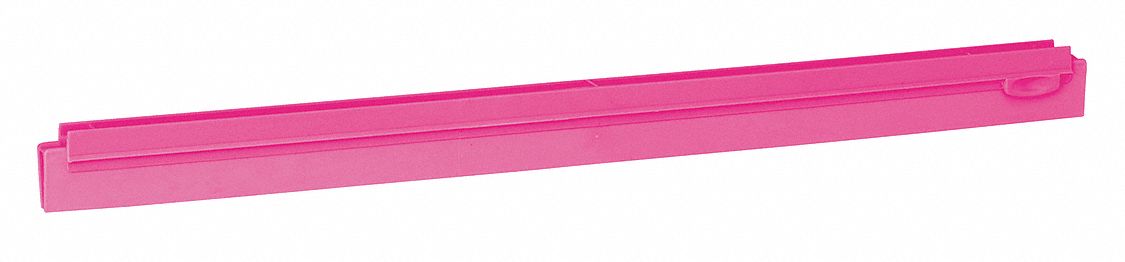 SQUEEGEE BLADE,23 5/8 IN W,PINK