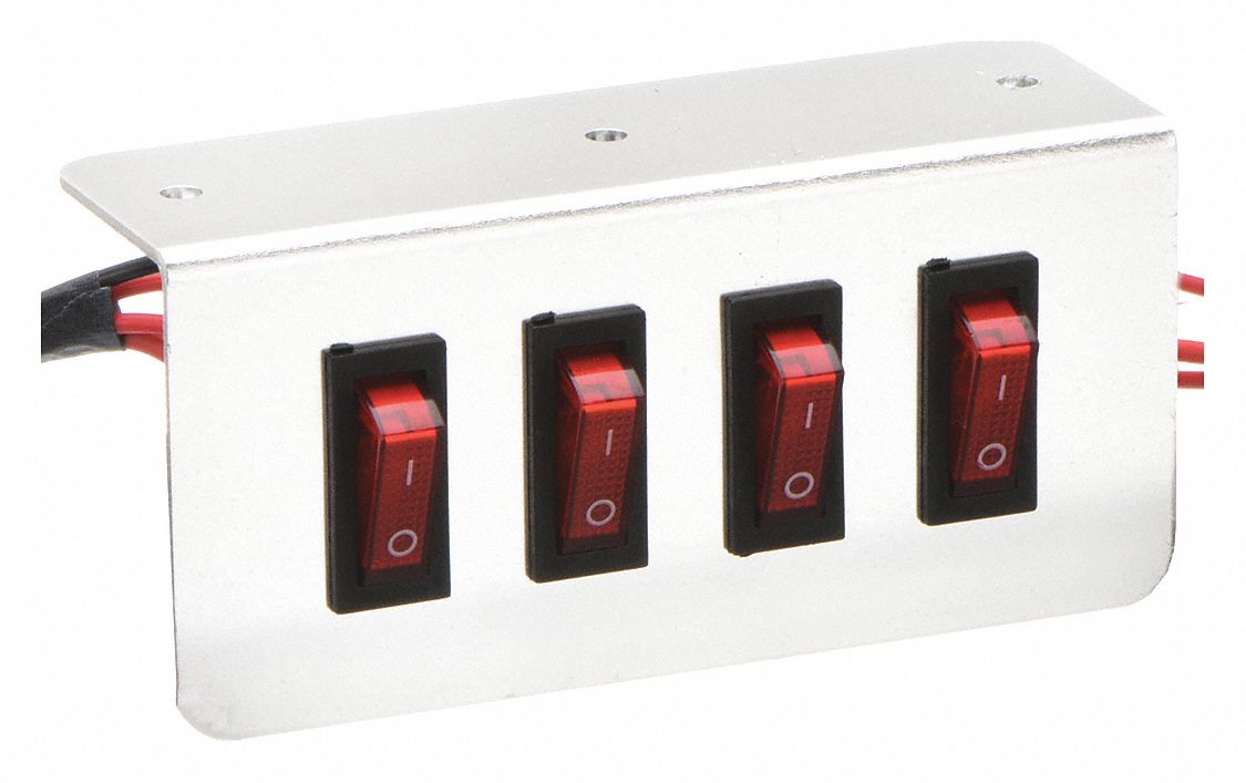 BUYERS PRODUCTS, Rocker Switch, On/Off, Automotive Switch 30PD02