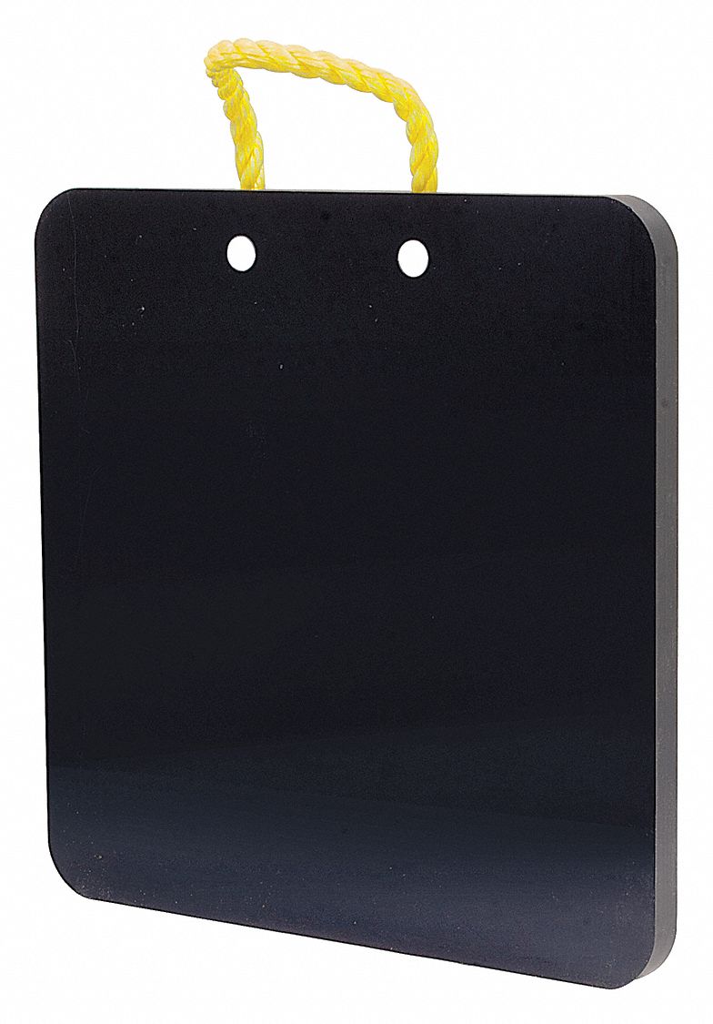 BUYERS PRODUCTS Outrigger Pad, 18" X 18" X 1" 30PD61OP18X18P Grainger