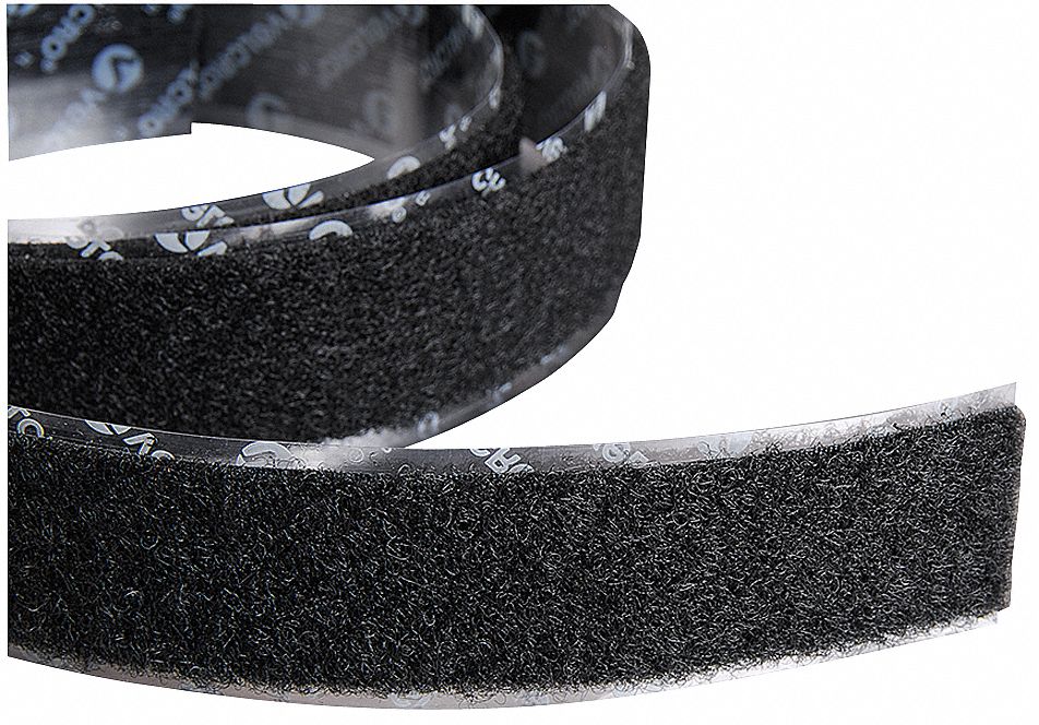 VELCRO BRAND, Rubber Adhesive, 15 ft, Reclosable Fastener - 5JLD8