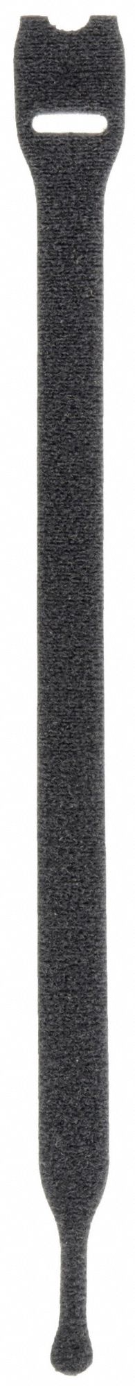 Velcro Brand Perforated Straps - 1/2 x 6, Black - ULINE - S-23591
