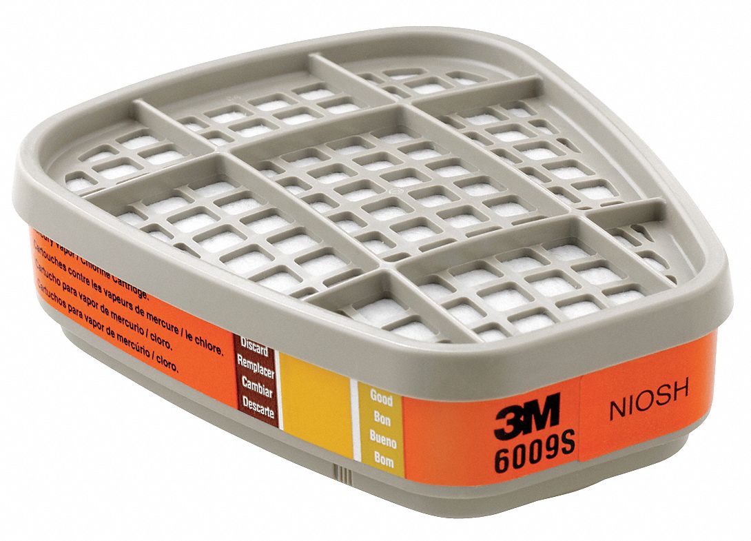 Chlorine (CL)/Mercury Vapor (MV)/Sulfur Dioxide (SD), Orange Color, Cartridge 30PE486009S