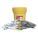 SPILL KIT, 30 GALLON ABSORBED PER KIT, GOGGLES/NITRILE GLOVES, YELLOW