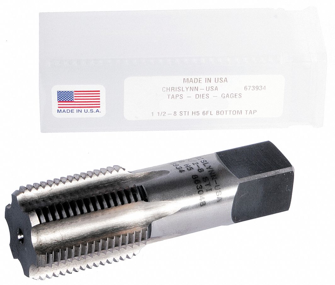 GRAINGER APPROVED HSS STI Plug Tap, M30x3.5 Size 30PF9386194 Grainger