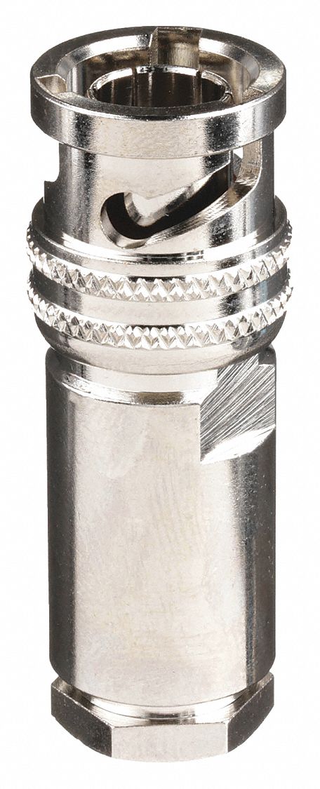 POMONA, Not Panel Mounted, Straight Plug Adapter, Triaxial Male