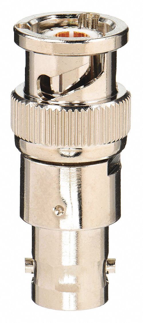BNC (F): Not Panel Mounted, Straight Plug Adapter, Not Stackable, BNC Female x Triax Male