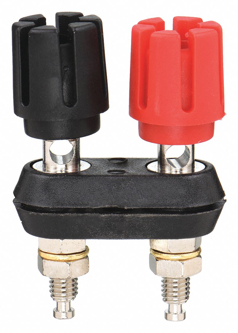 DOUBLE BINDING POST,30 VAC/60 VDC,30