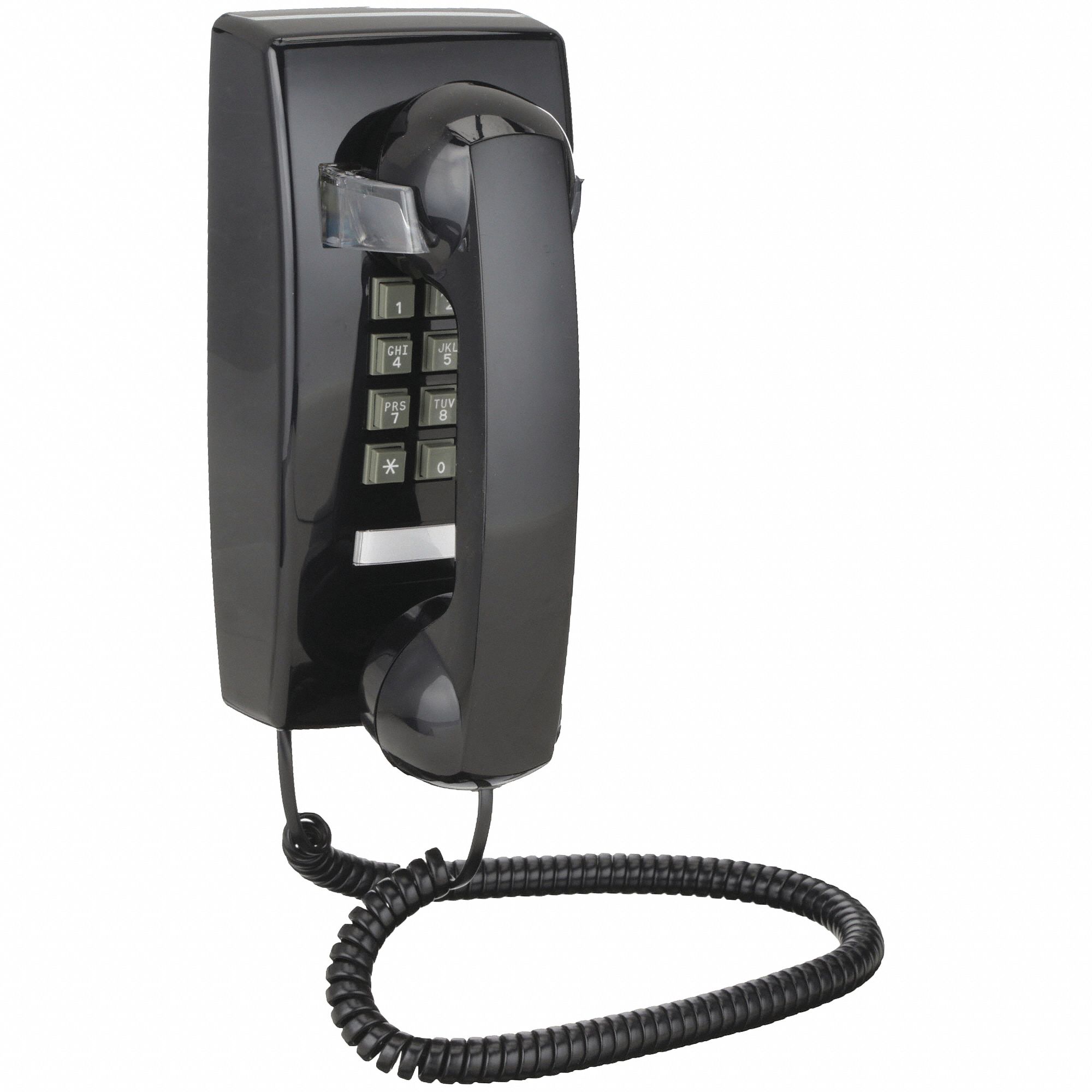 STANDARD WALL PHONE,BLACK