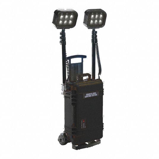 Remote Area Lighting System, Foldable, Dual (AC/DC), Lumens 6000/500