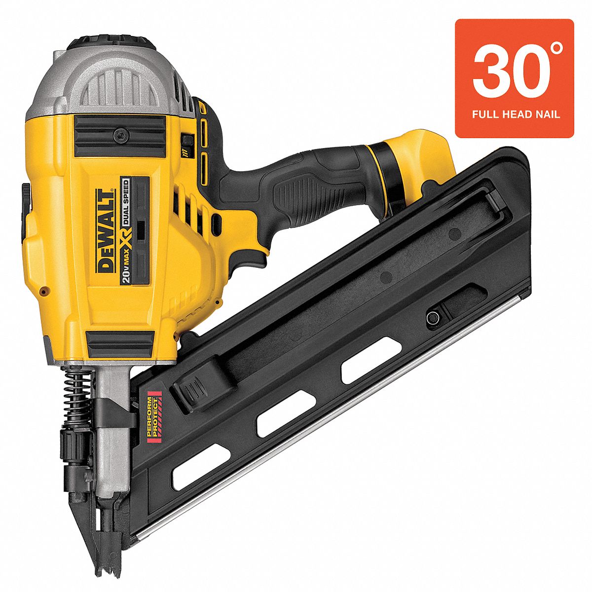 DEWALT Cordless, Nail Gun, 20V DC 30PL21DCN692B Grainger