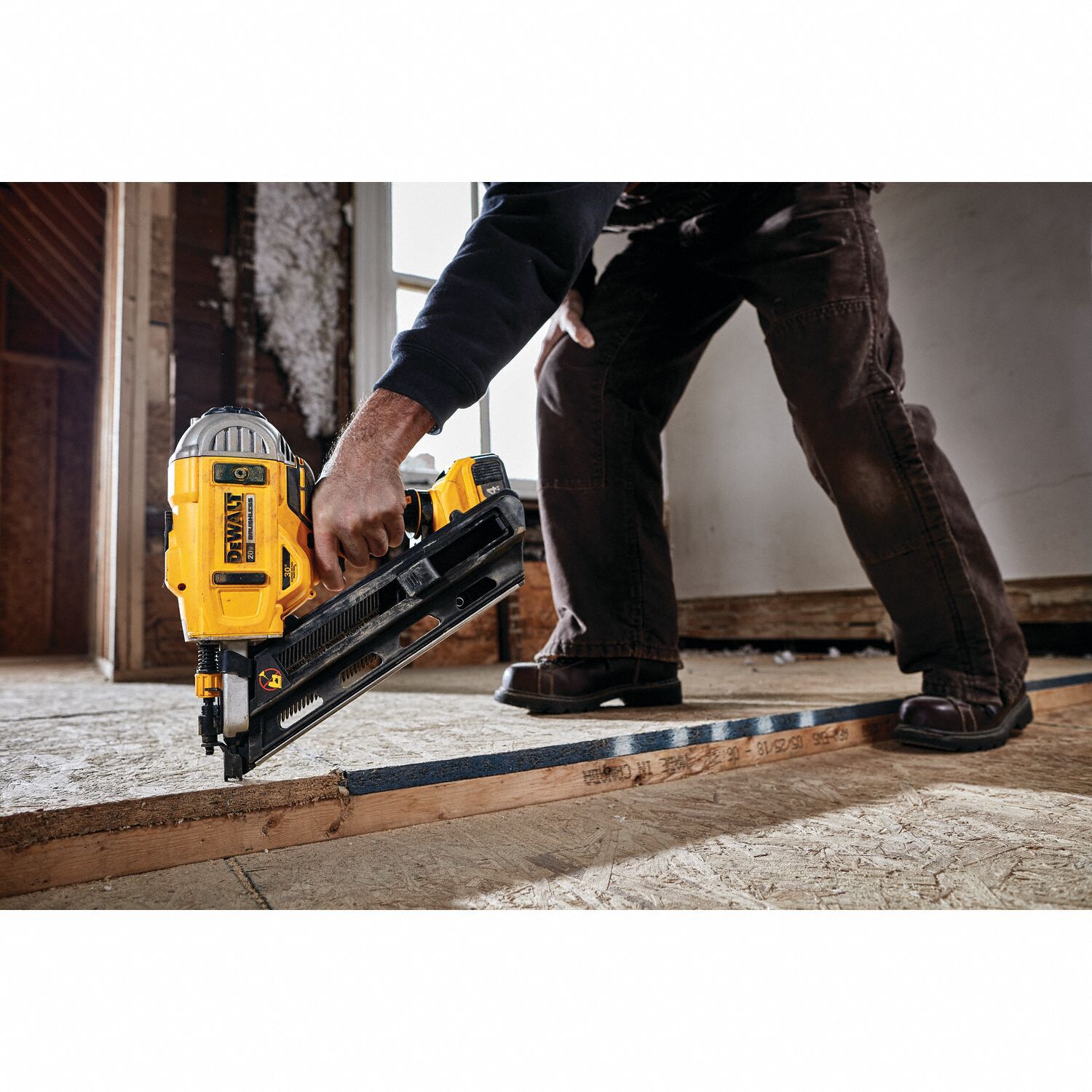 DEWALT Nail Gun Framing, Combo, For 0.113 in to 0.131 in Nail Shank