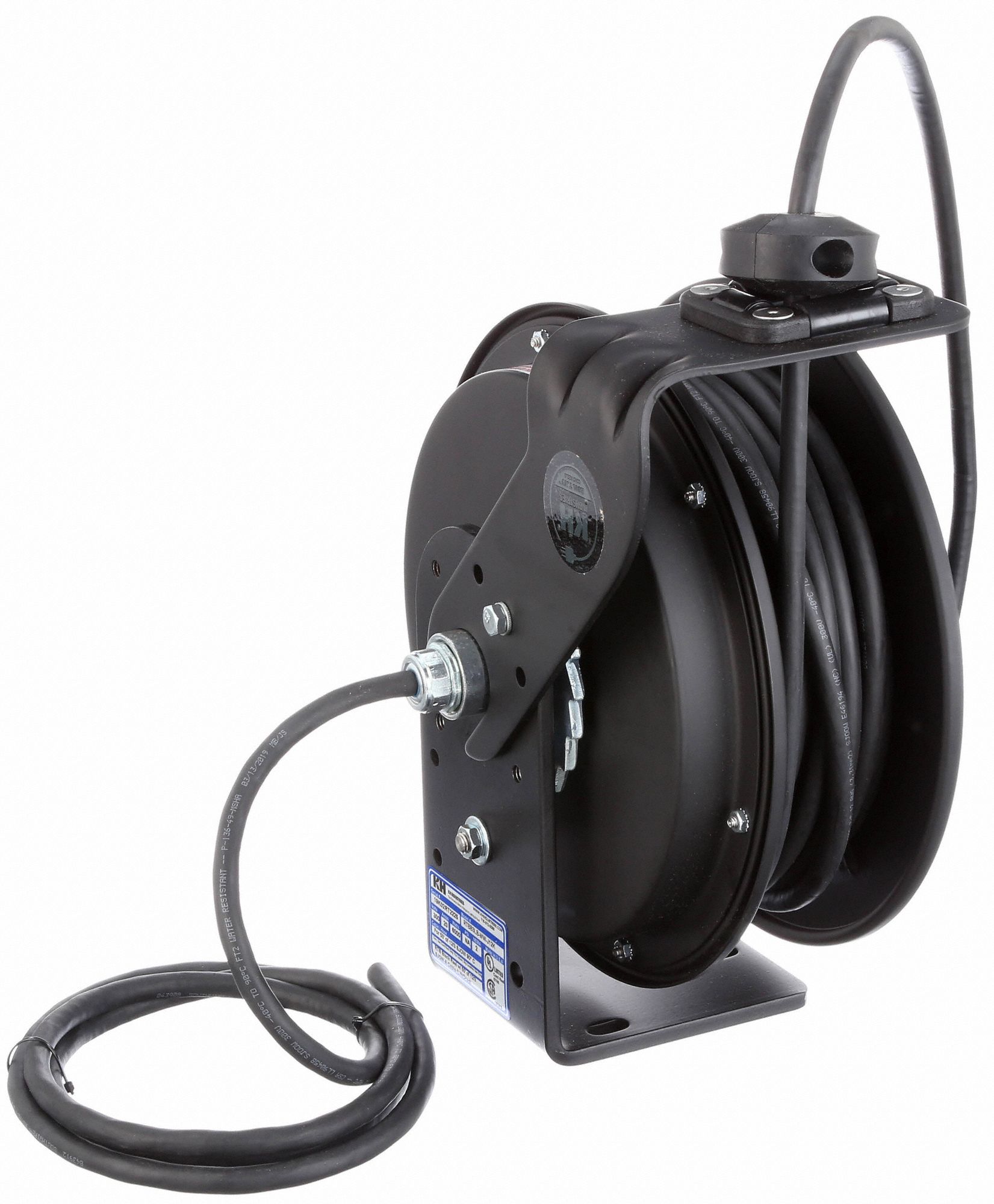 Snapon 92321 Red/Black 30' Metal Cord Reel with Clear TTap Cord