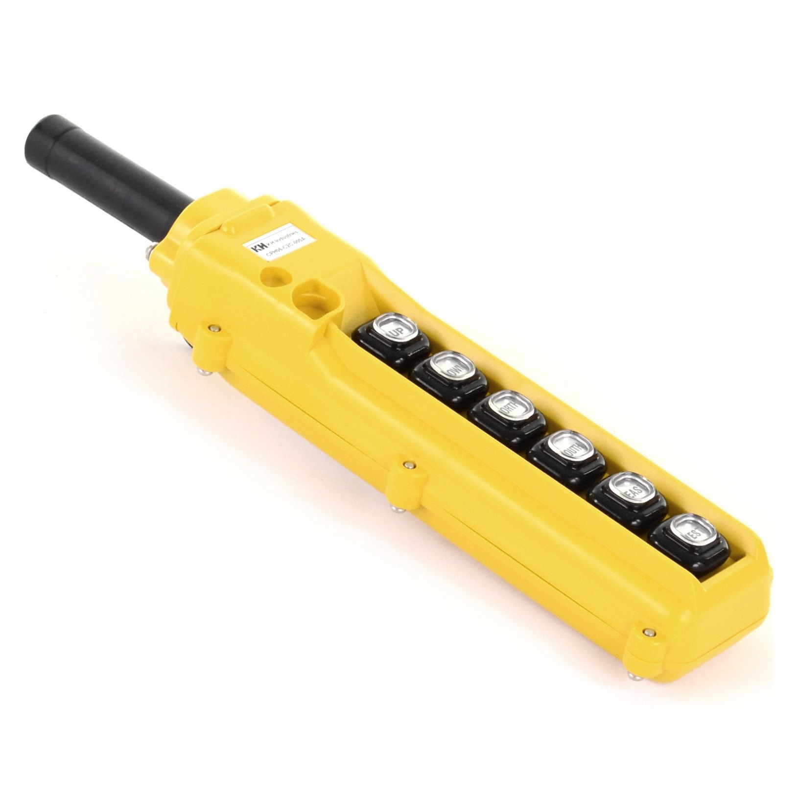 KH INDUSTRIES, (6) Push Buttons, 1NO, Pendant Control Station 30PL67