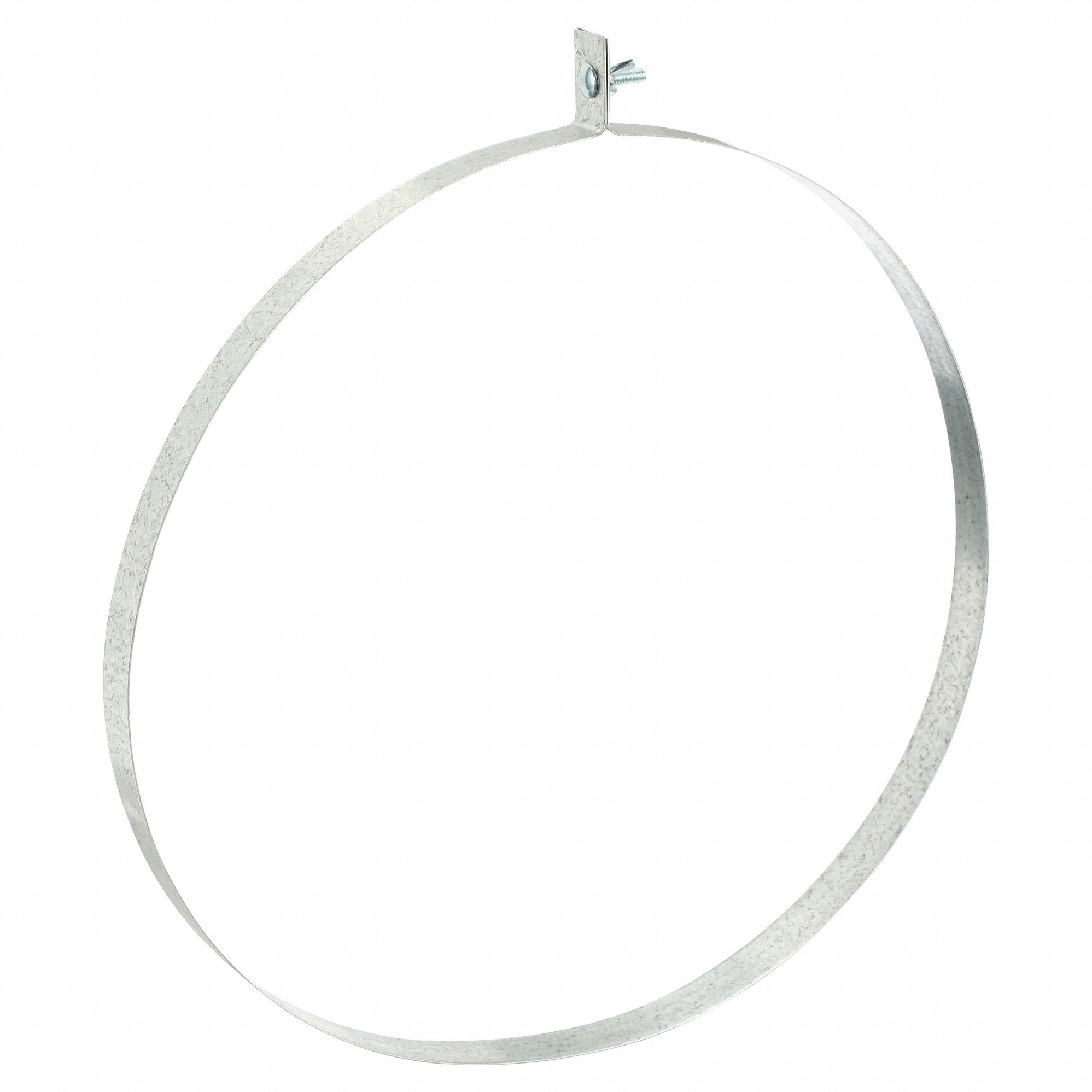 Duct Hanger: 16 in Duct, 260 lb Capacity, Steel, 1 in Wd