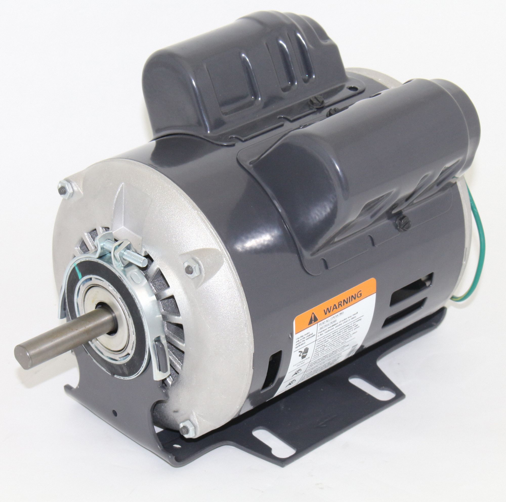 DAYTON General Purpose Motor, 1/3 HP, CapacitorStart/Run, Nameplate