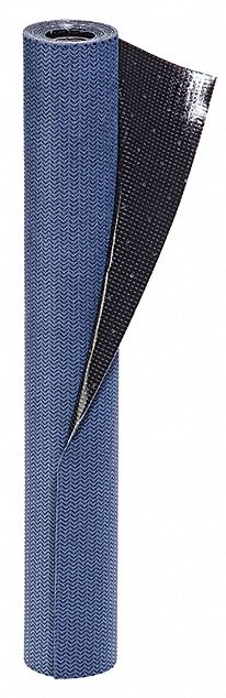 DOUBLURE DE BOÎTE À OUTILS ABSORBANTE À DOS ADHÉSIF, POLYESTER/POLYPROPYLÈNE, 44 OZ ABSORBÉES/TAMPON, 44 OZ/PAQUET, BLEU