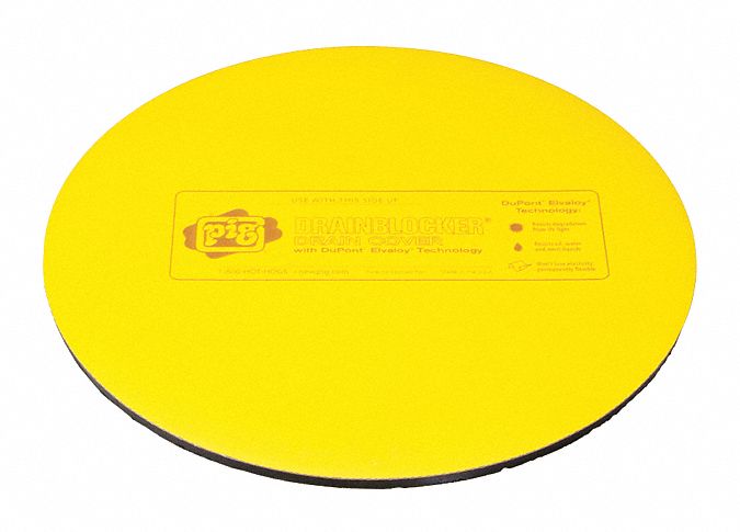 JOINT DE COUVERCLE DE DRAIN, POLYURÉTHANE , 0 ° F - 160 ° F, NOIR/JAUNE