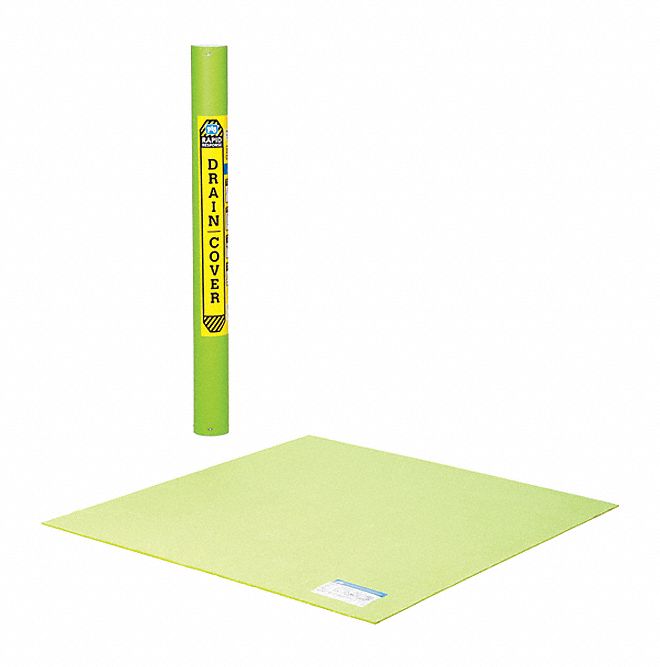 JOINT DE COUVERCLE DE DRAIN, 42 PO X 42 PO, POLYPROPYLÈNE, POLYURÉTHANE , 0 ° F - 160 ° F, VERT