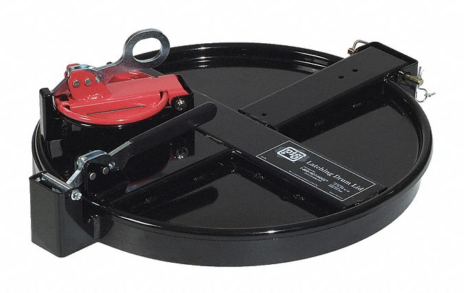 VAPOUR-CONTROL LATCHING DRUM LID, BLACK