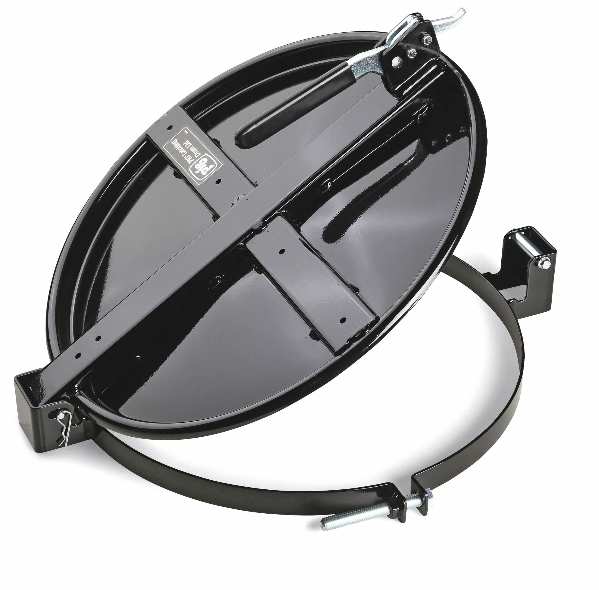 DRUM LID, 19¼ IN OUTSIDE DIAMETER, FOR OPEN HEAD STEEL DRUMS, LATCHING LID