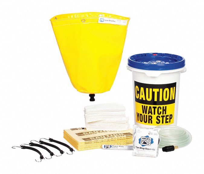 PIPE LEAK DIVERTER BUCKET KIT,3.33 GPM