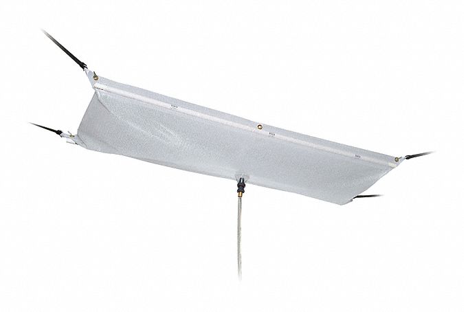 DÉFLECTEUR DE FUITES POUR TOIT DE STYLE CREUX, POLYESTER, PVC