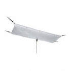 TROUGH STYLE ROOF LEAK DIVERTER, 5 FT X 16 IN, STRAP-MOUNTED, POLYESTER/PVC