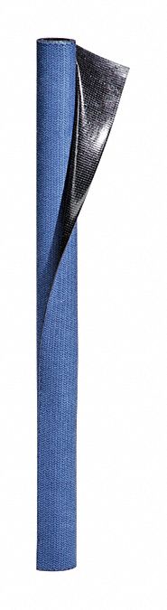 Sorbent Pad: 40 in x 32 in, Blue, Polypropylene, 44 oz Volume Absorbed per Pkg.