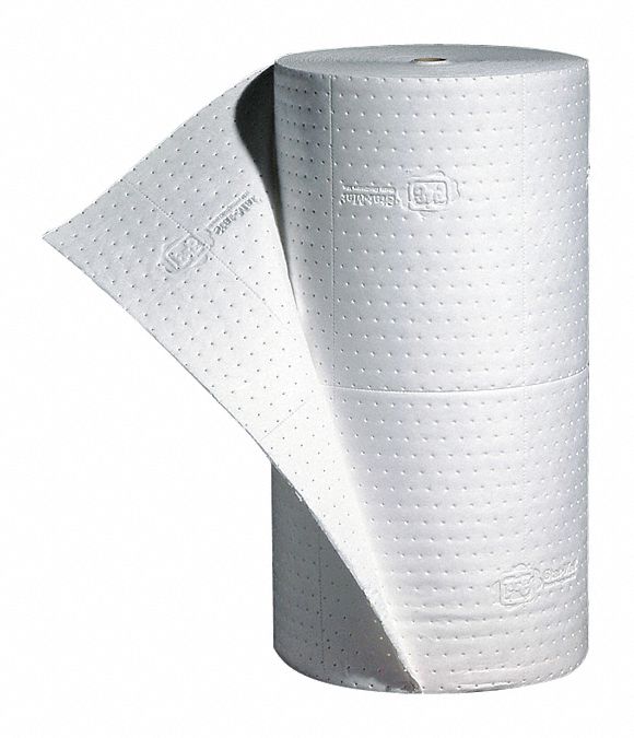 Pig 40 Gal 10 In X 15 In Perforated Size Absorbent Roll 30ra46