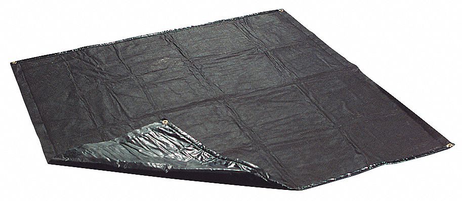 PIG, 5 ft x 60 in, 3 gal Volume Absorbed Per Pad, Absorbent Mat Pad ...