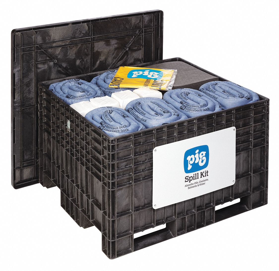 TROUSSE DEVERSEMENT,143 GAL,ABSORB,NOIR