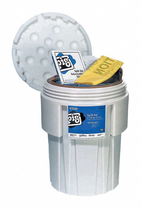 Spill Kit,  Universal,  White