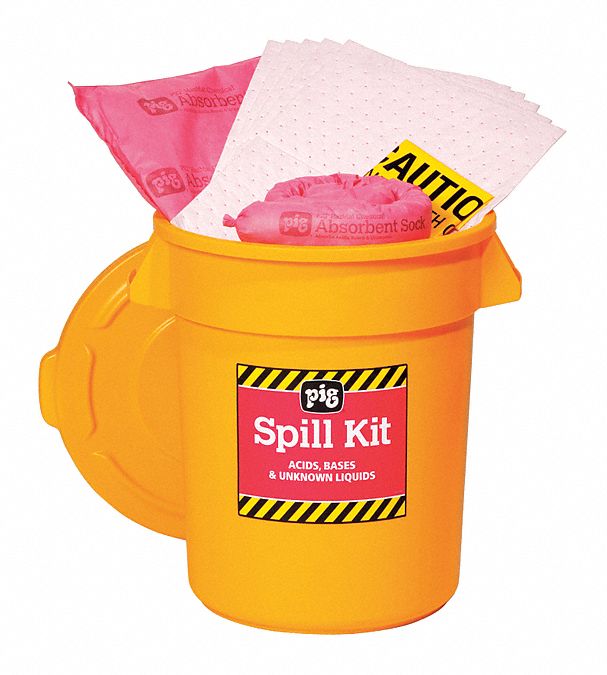 SPILL KIT,11 GAL ABSORB,YELLOW