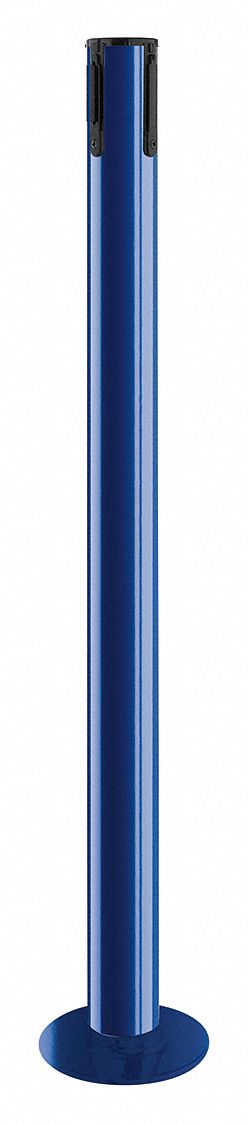 Receiver Post, 36-1/2 In H, Blue