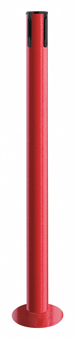 Receiver Post, 36-1/2 In H, Red