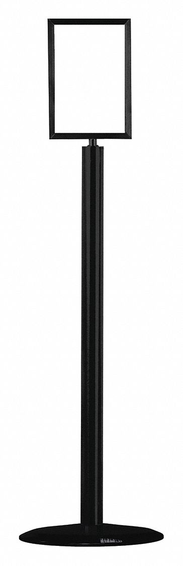 Floor Sign Holder Steel