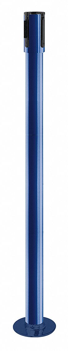 Receiver Post, 40-1/2 In H, Blue