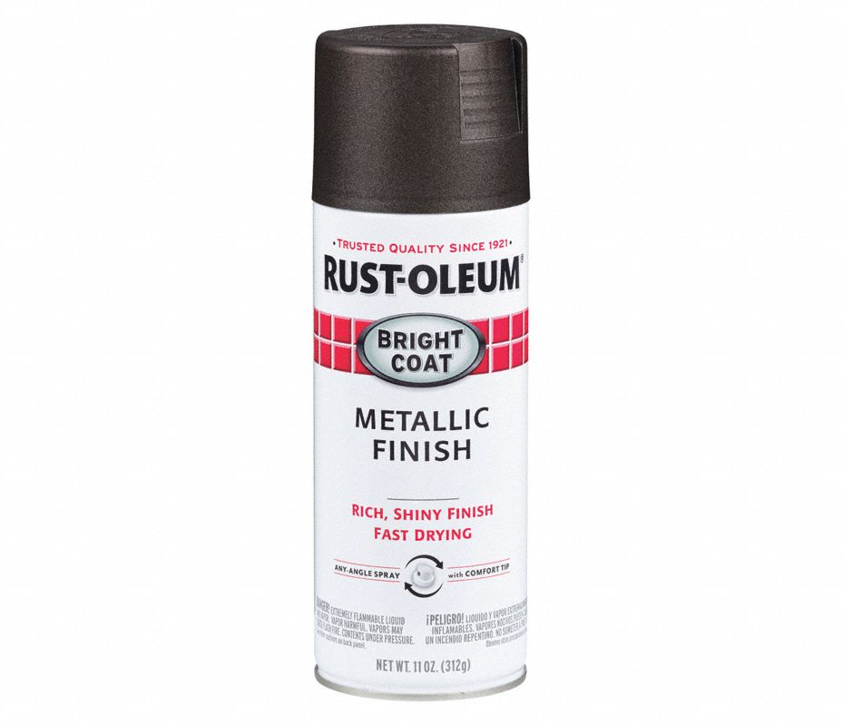 RUST-OLEUM Pintura en Aerosol,Bronce Oscuro,11 oz. - 30RK22 | 7713830 ...