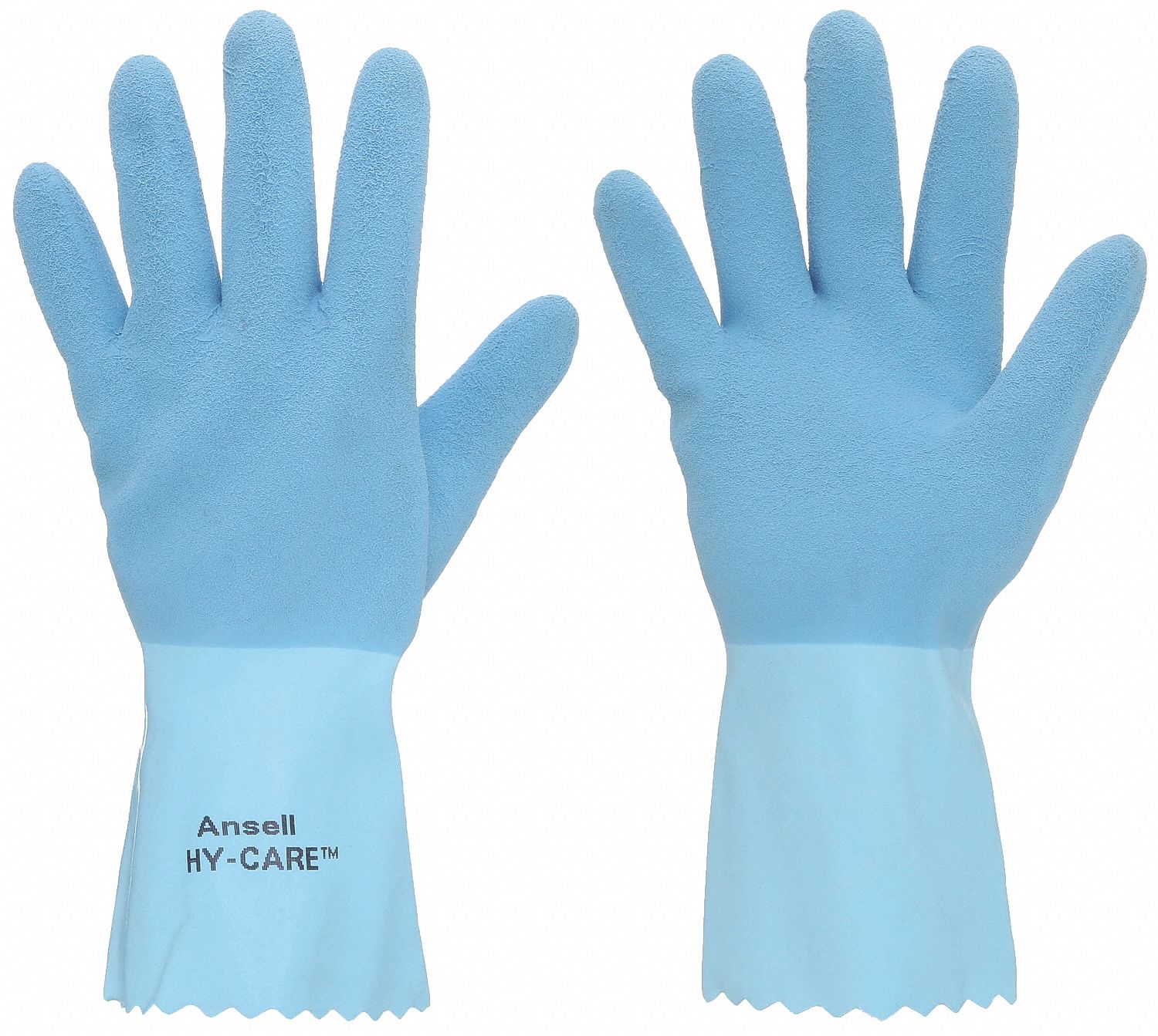 Chemical-Resistant Gloves: ( 10 ) Glove Size, -25°F Temp - Min, 40 mil Overall Thick, 1 PR