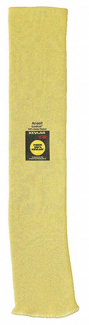 HYFLEX Cut-Resistant Sleeve: ANSI/ISEA Cut Level A3, Kevlar® ( 7 ga ...