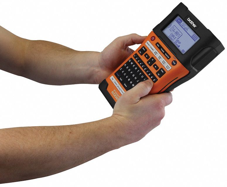 BROTHER Handheld Label Printer: No Wireless Connectivity, 180 Dpi ...