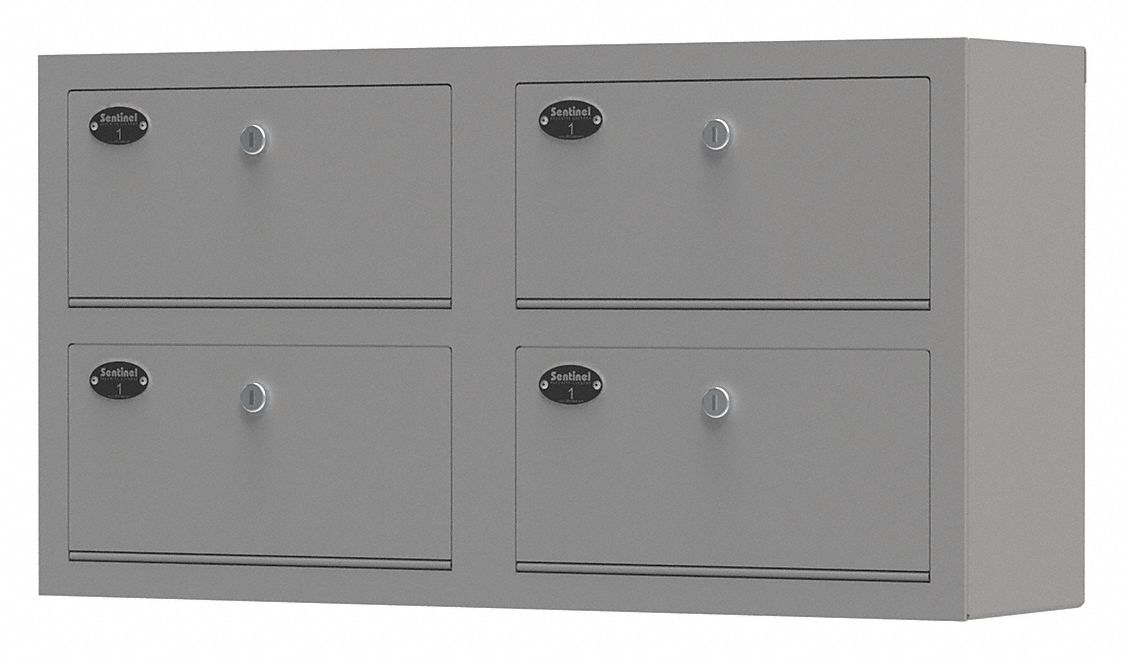 SENTINEL, Pistol Weapon, Universal, Pistol Security Locker 30RT70WSL29081504KNAA Grainger