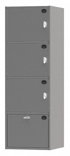 30RT83 - Duty Bag Locker Assembled 24 in W. Gray