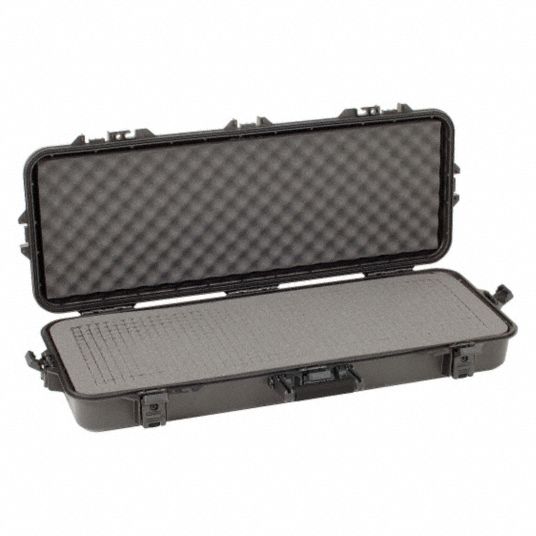 Rifle Case,36 in.,Black,Polypropylene - Grainger